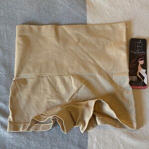 NEW Body Beautiful Beige Shapewear Shorts